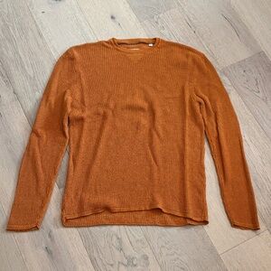 Billy Reid Waffle Knit pullover sweater NWOT Men's L